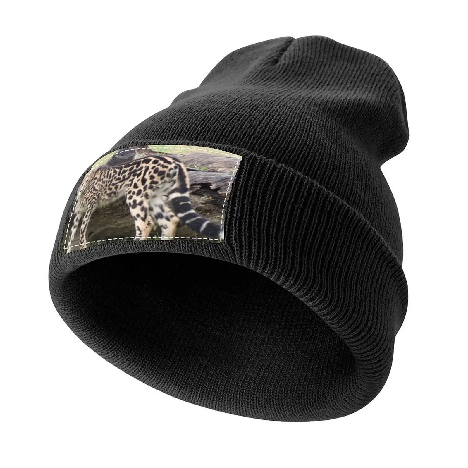 Female - King Cheetah Knitted Cap Golf Wear New In The Hat Fashion Beach black Golf Women Men's