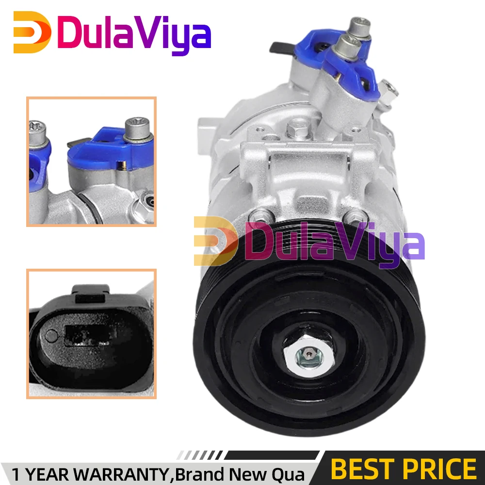

NEW 6SEU14C AC Compressor For Volkswagen Jetta Golf Tiguan GTI Audi A3 Q3 5Q0816803F 5Q0820803A 5Q0820803B 5Q0820803C 5Q0820803E