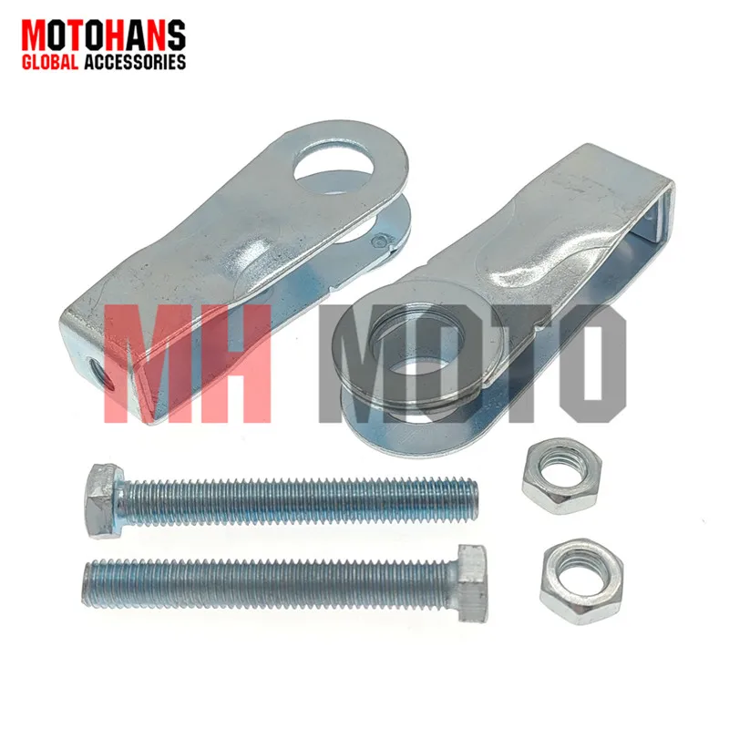 

MOTORCYCLE ACCESSORIES 1 SET IRON MOTORCYCLE CHAIN TENSIONER ADJUSTER FOR SUZUKI GN125 GS125 EN125 STREET HJ125-7