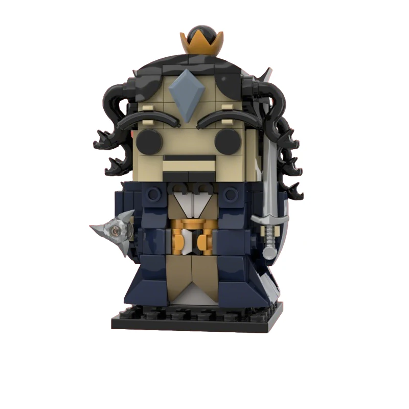 257 pièces de figurines de dessins animés sur le thème du dragon endormi, ornement MOC, modèle de blocs de construction modulaires personnalisables, jouet créatif DIY, cadeau de festival