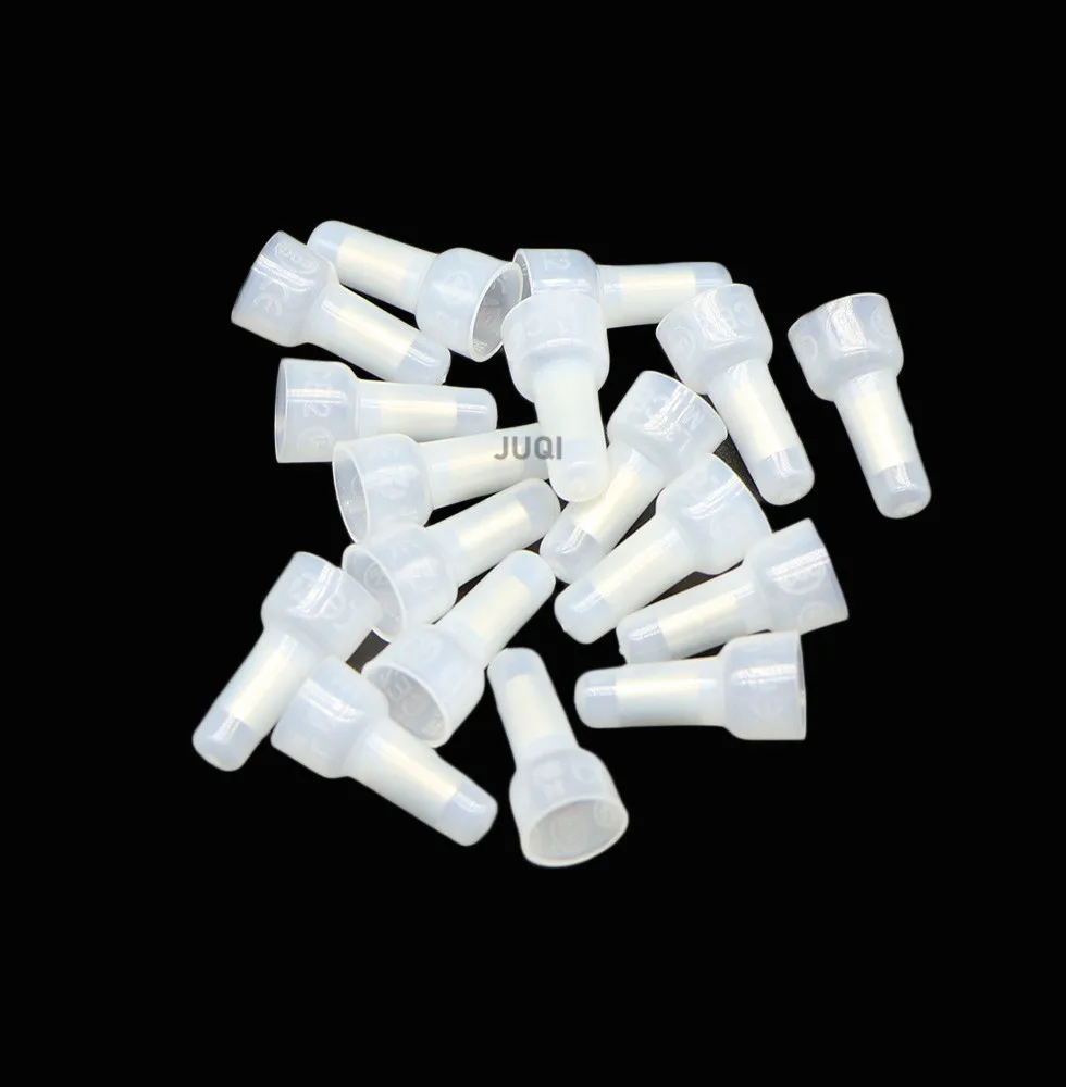 100pcs Closed End Crimp Caps Electrical Wire Cable Terminals Connectors Set AWG 12-10 16-14 22-16 / CE-1X CE-2X CE-5X