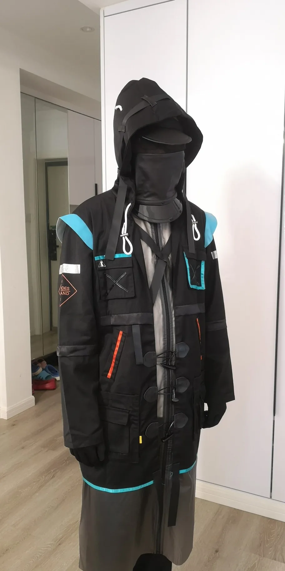 Arknights dos homens Uniforme Jogo, Tecnologia Sense Suit, Traje Cosplay Bonito, Roupa de Halloween, Frete Grátis