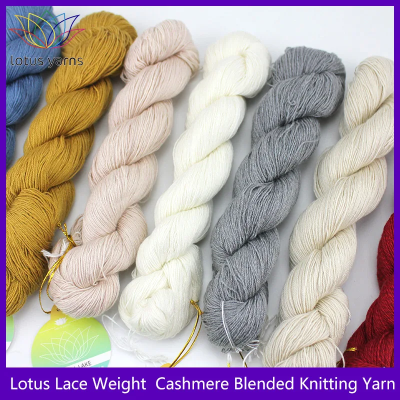 1*50g Lace Weight Cashmere Knitting Yarn Comfortable Soft Crochet Yarn Hand knitted Crochet Baby clothes Yarn