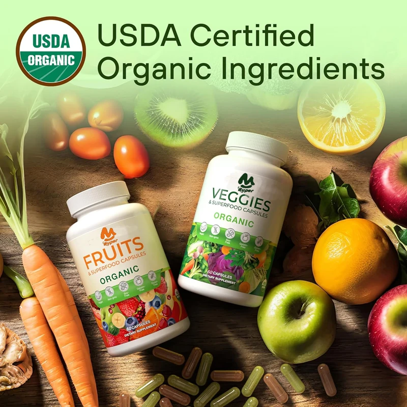 Organicfruitandvegetable supplements, effective fruitandvegetablecapsules forenhancingenergyanddaily fruitand vegetable vitamins