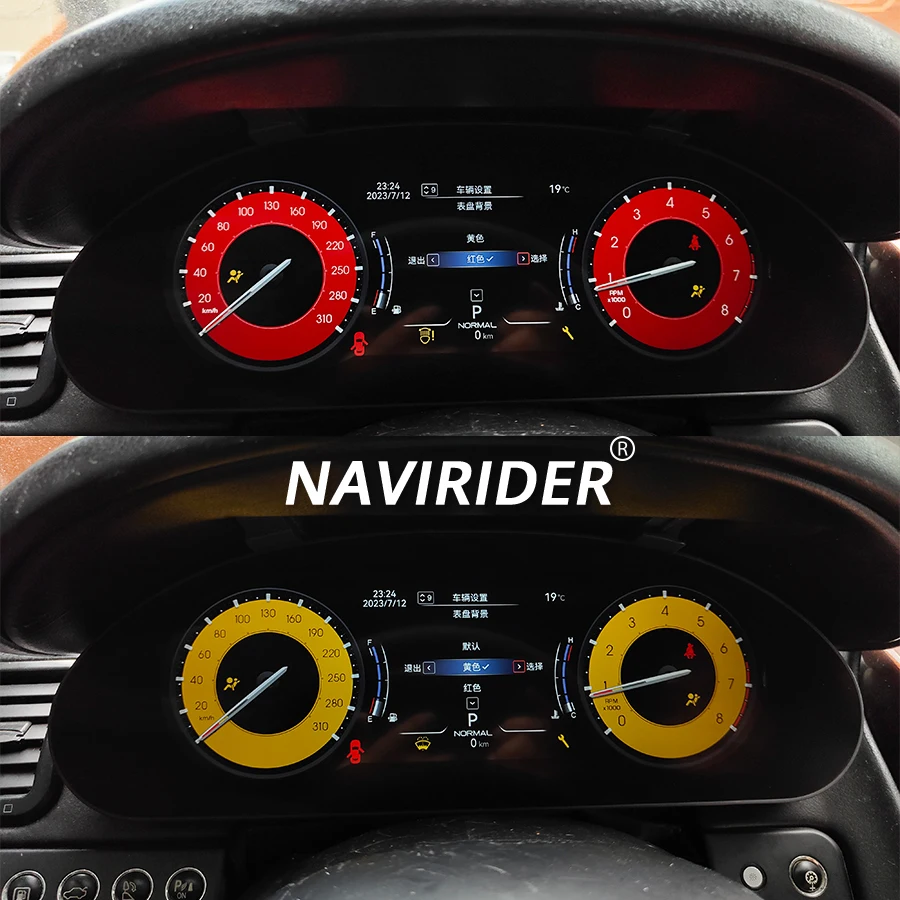 

Linux LCD Digital Instrument Cluster For Maserati GT Gran Turismo 2004-2015 Speedometer Dashboard HDMI Odometer Virtual Cockpit