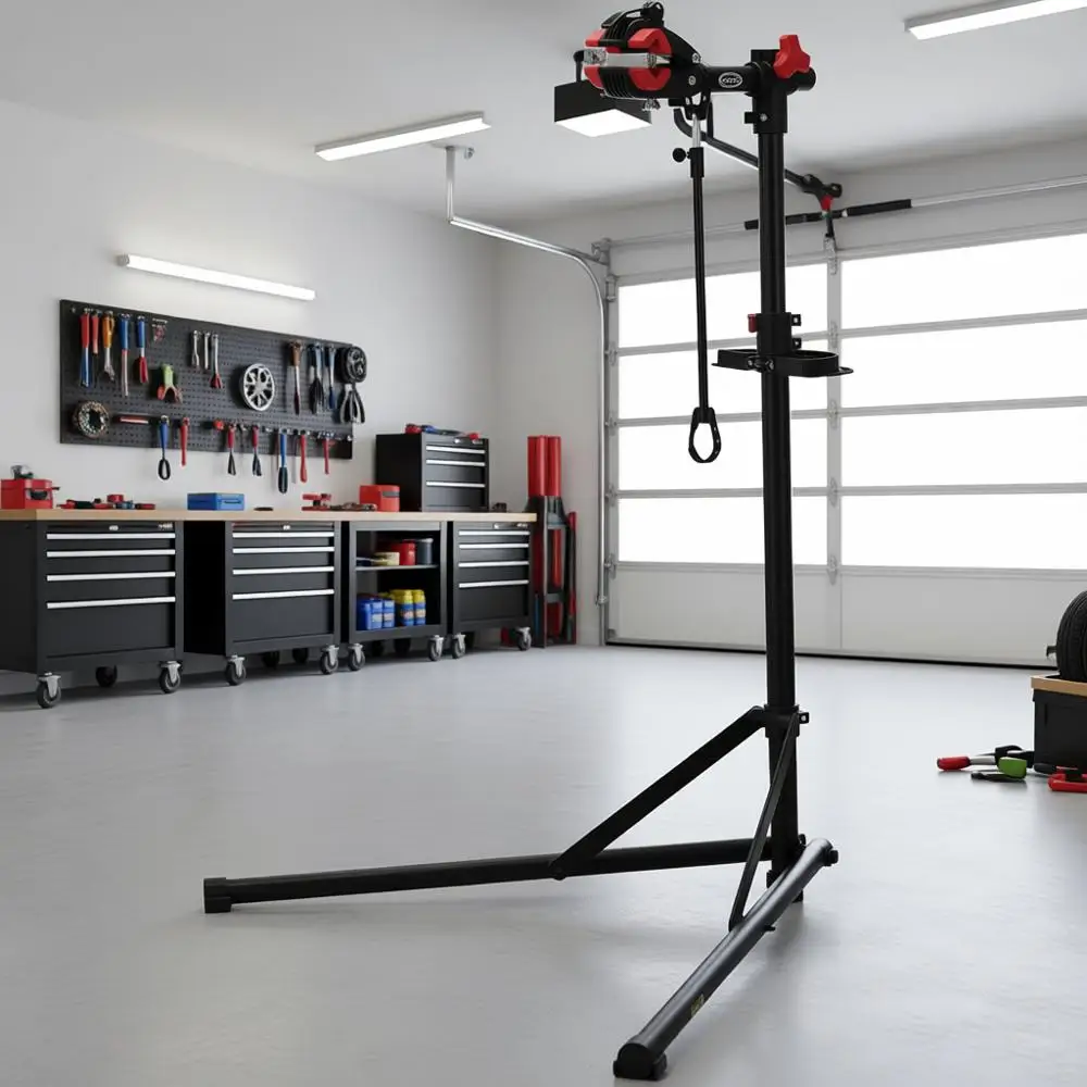 

Bike Repair Stand - Maintenance Workstand for Mountain and Road Bikes