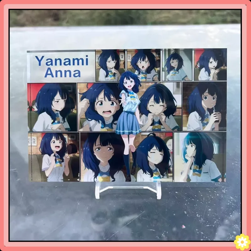 Too Many Losing Heroines Yanami Chika Yumeko Shikiya  Acrylic Stand Peripheral Anime Customized High Transparency Acrylic Bricks