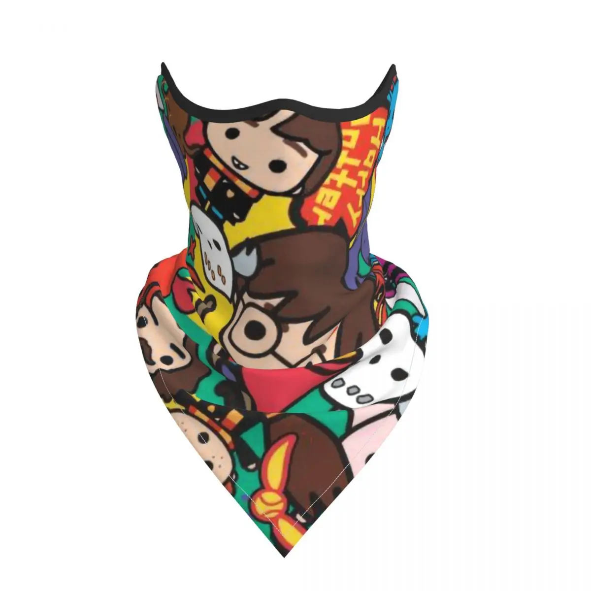 وشاح باندانا شتوي من Harrys Magic Adventure Movies Potters Neck Gaiter للنساء والرجال للحماية من الأشعة فوق البنفسجية للتزلج
