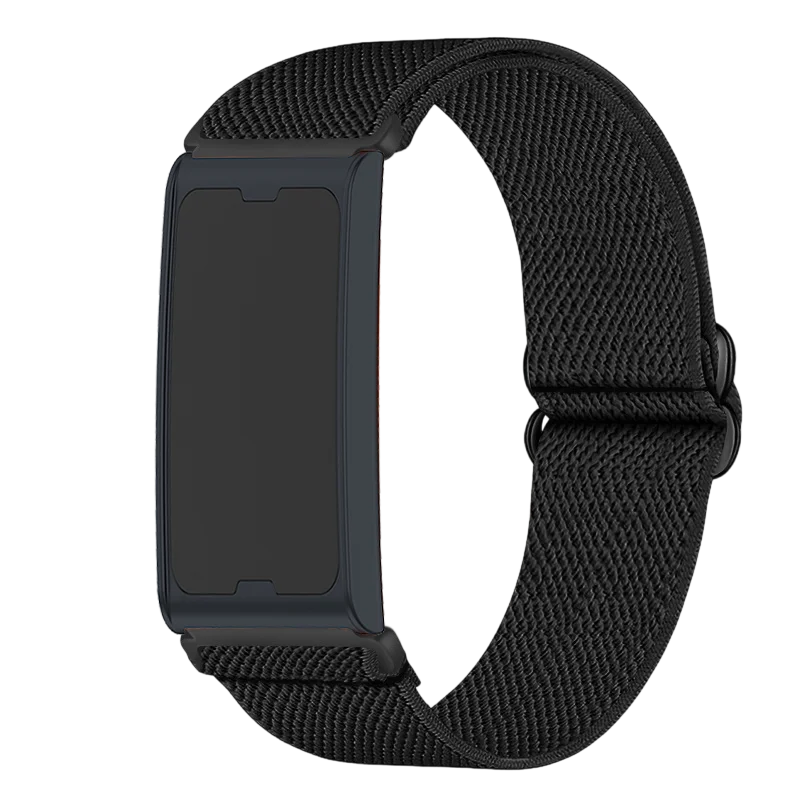 22 مللي متر الفرقة ل Amazfit Helio النايلون مطاطا سوار ساعة مع انزلاق مشبك كوريا ل Amazfit التوازن 2/الفهد برو 47 مللي متر/BIP 6