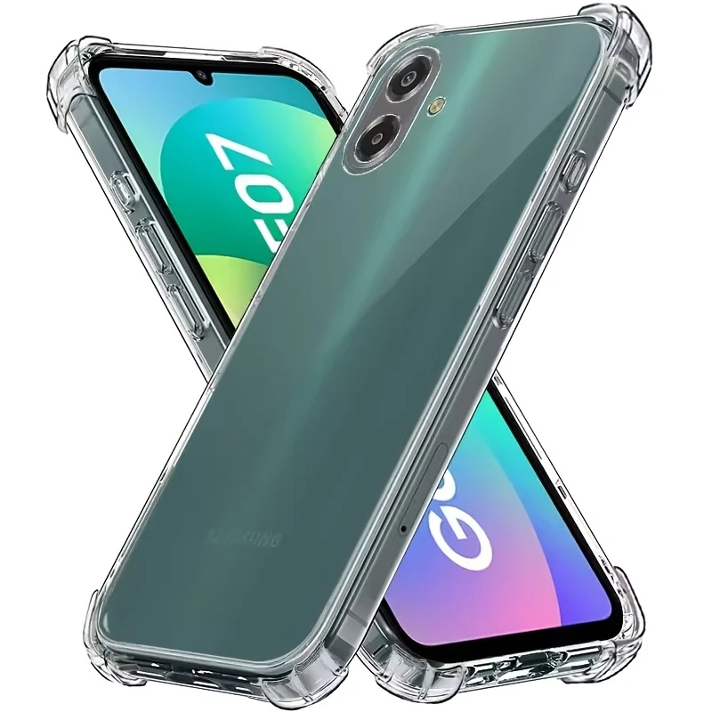 Transparent Phone Case for Samsung Galaxy F07 Soft Silicone Back Cover for Samsung Galaxy F07 Clear Case