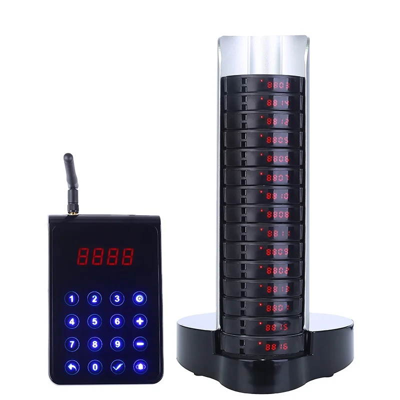 

waterproof buzzer restaurant pager wireless calling system restaurant paging system Video Demo CE FCC Full water-proof