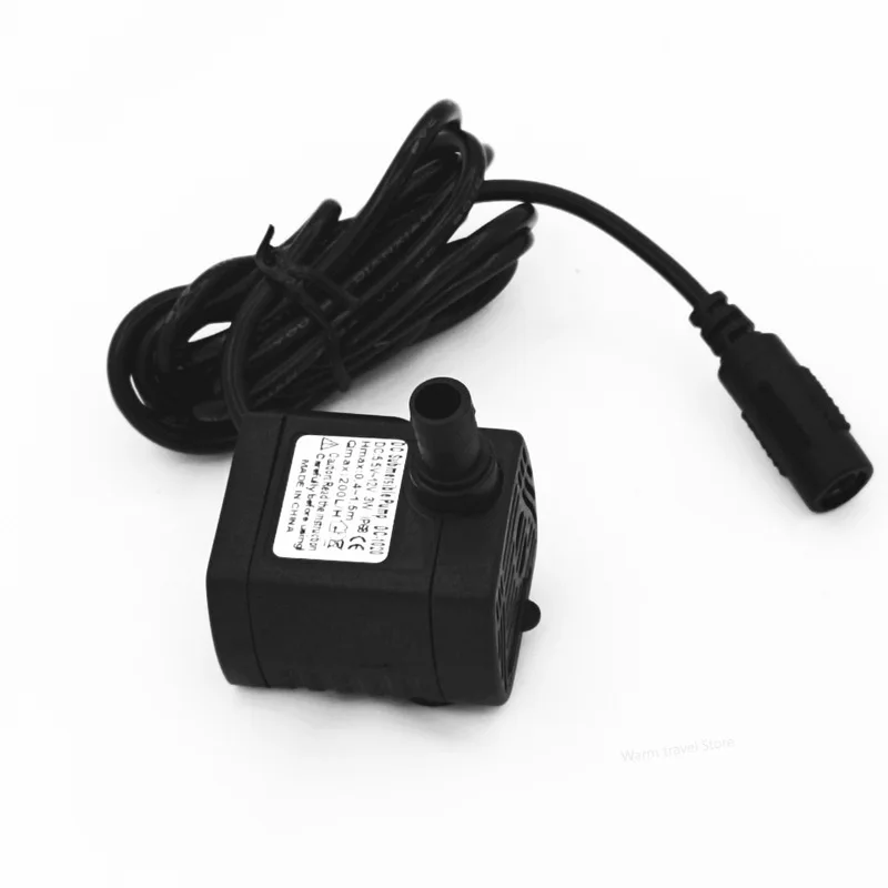 3W DC 12V 18V 24V Pompa wodna mini DC12V Micro Mini Pompa dozująca wodę dla zwierząt 3W 4W akwarium Mała moc Pompa głębinowa