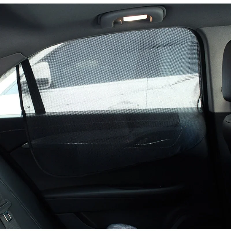 New Car General Sunshade Heat Insulation Sunshade Net Side Guard Board Car Net Magnetic Curtain Matching Car Sunshade Tourism