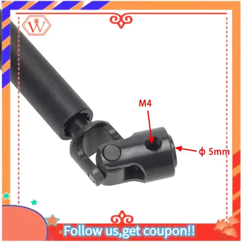 

Прочный для AXIAL RBX10 Ryft AXI03005 4 шт. металлический приводной вал коробки передач 1/10 RC гусеничный автомобиль обновленные детали аксессуары
