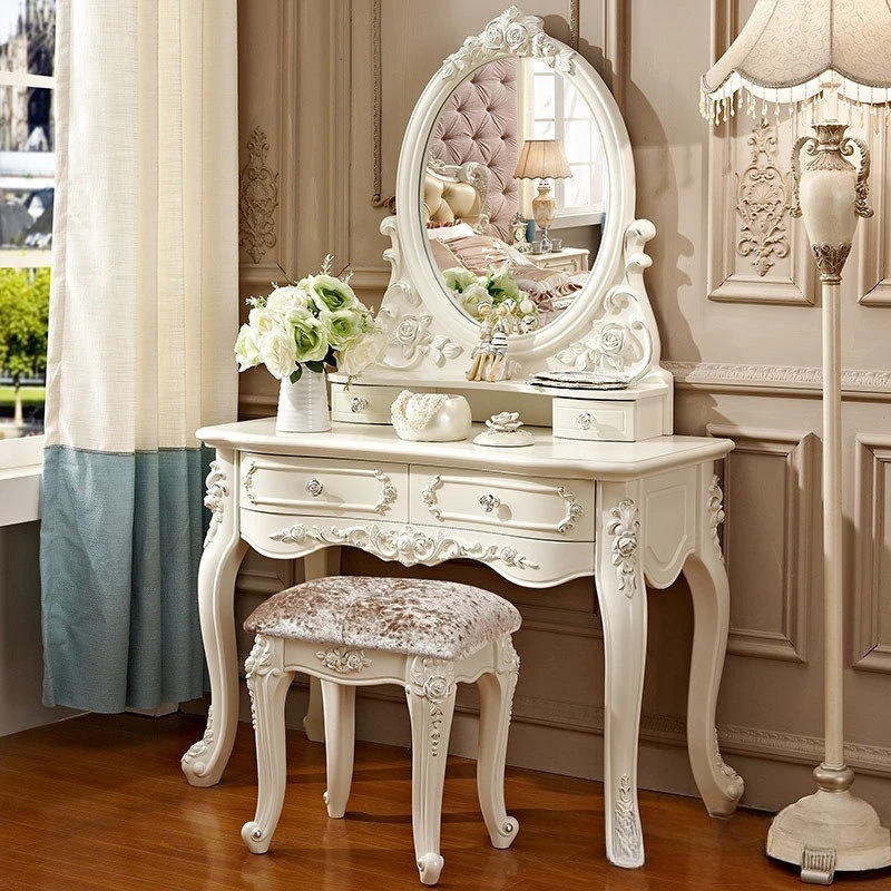 Dresser Bedroom Modern Simple Makeup Counter Small Unit Storage Cabinet Integrated Table