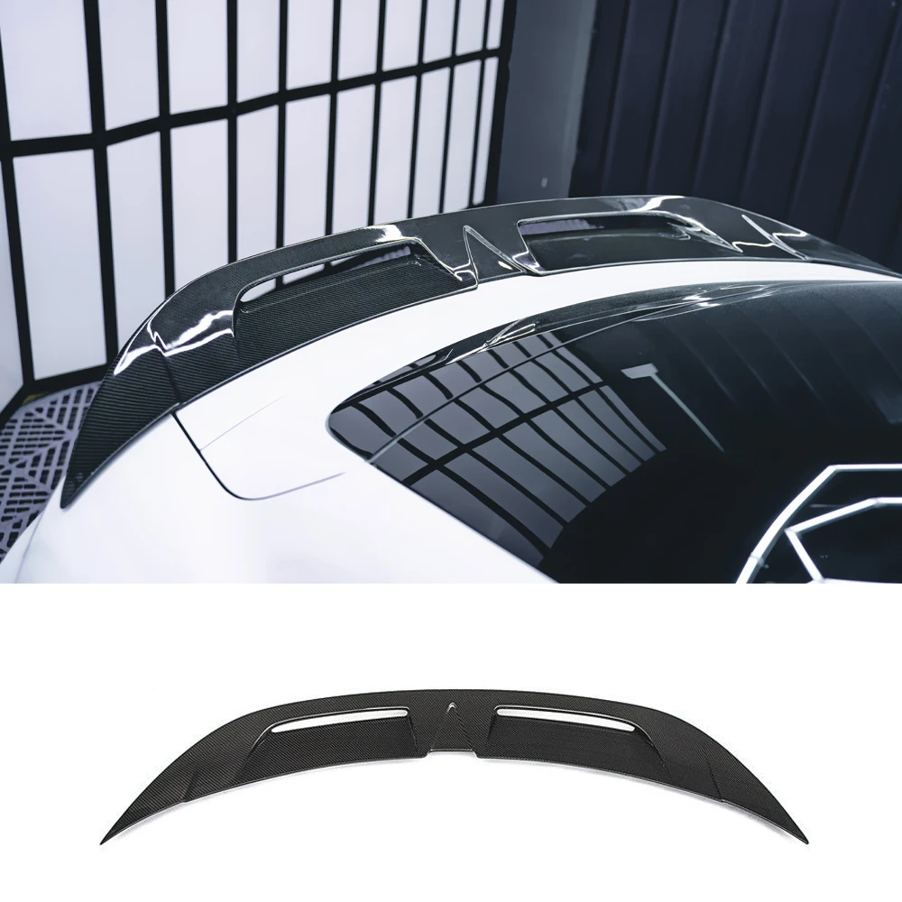 

Suitable For 2019-2020 Porsche Taycan/Taycan Turbo Carbon Fiber Rear Spoiler Trunk spoiler Aerodynamic Accessories Body Kit