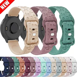 Engraved Strap For Samsung Galaxy Watch 6/4/classic/5/pro/3/Active 2 Leopard silicone Bracelet Huawei gt 2 e 20mm 22mm 18mm band