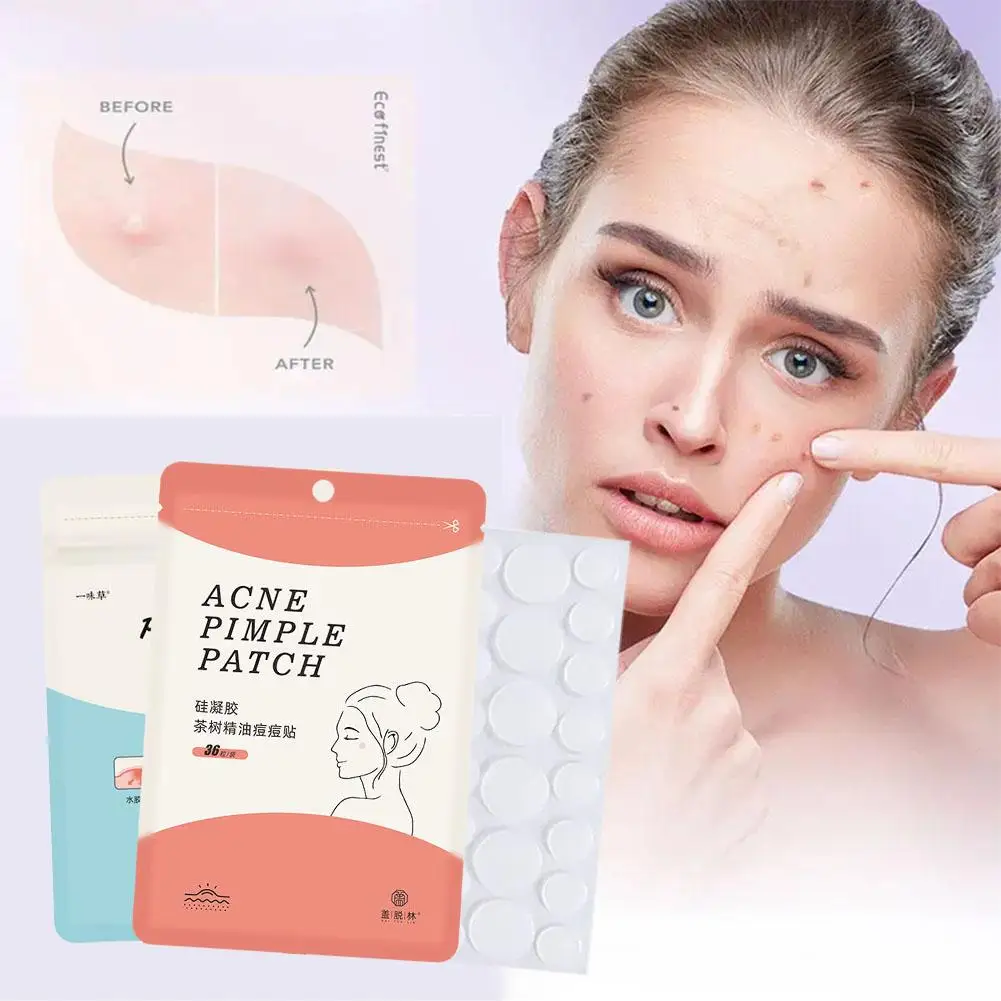 Acne Puistje Patch Stickers Puistje Verwijderaar Pleisters Absorberen Onzichtbare Zorg Behandeling Huid Schoonheid Gezicht Acne Tool Pus V8h7