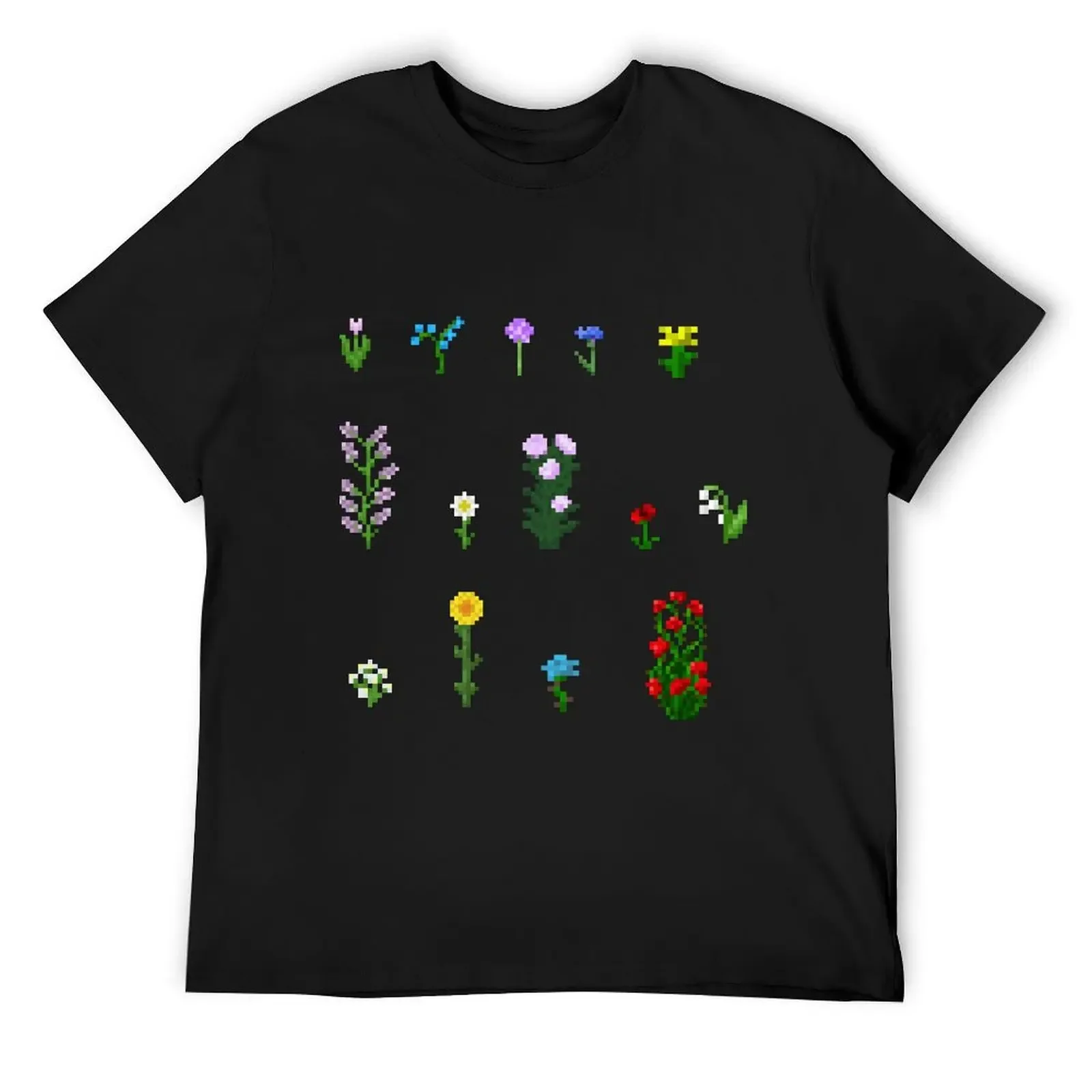

Minecraft flower mix pack Sti T-Shirt valentines boutique clothes essential t shirt sweat shirts, men
