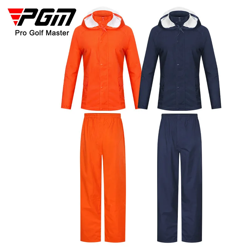 PGM Golf Clothing Men Women Raincoat Suit Rainstorm Proof Full Body Coat Pants YF481/YF482