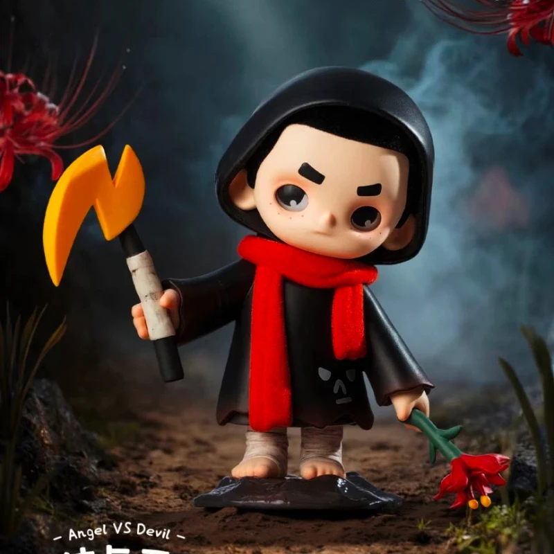 Nuovo Nook Seek 100% edizione limitata Angelo Vs Devil Blind Box Regalo di Halloween Action Figures Bella bambola Anime Periferica