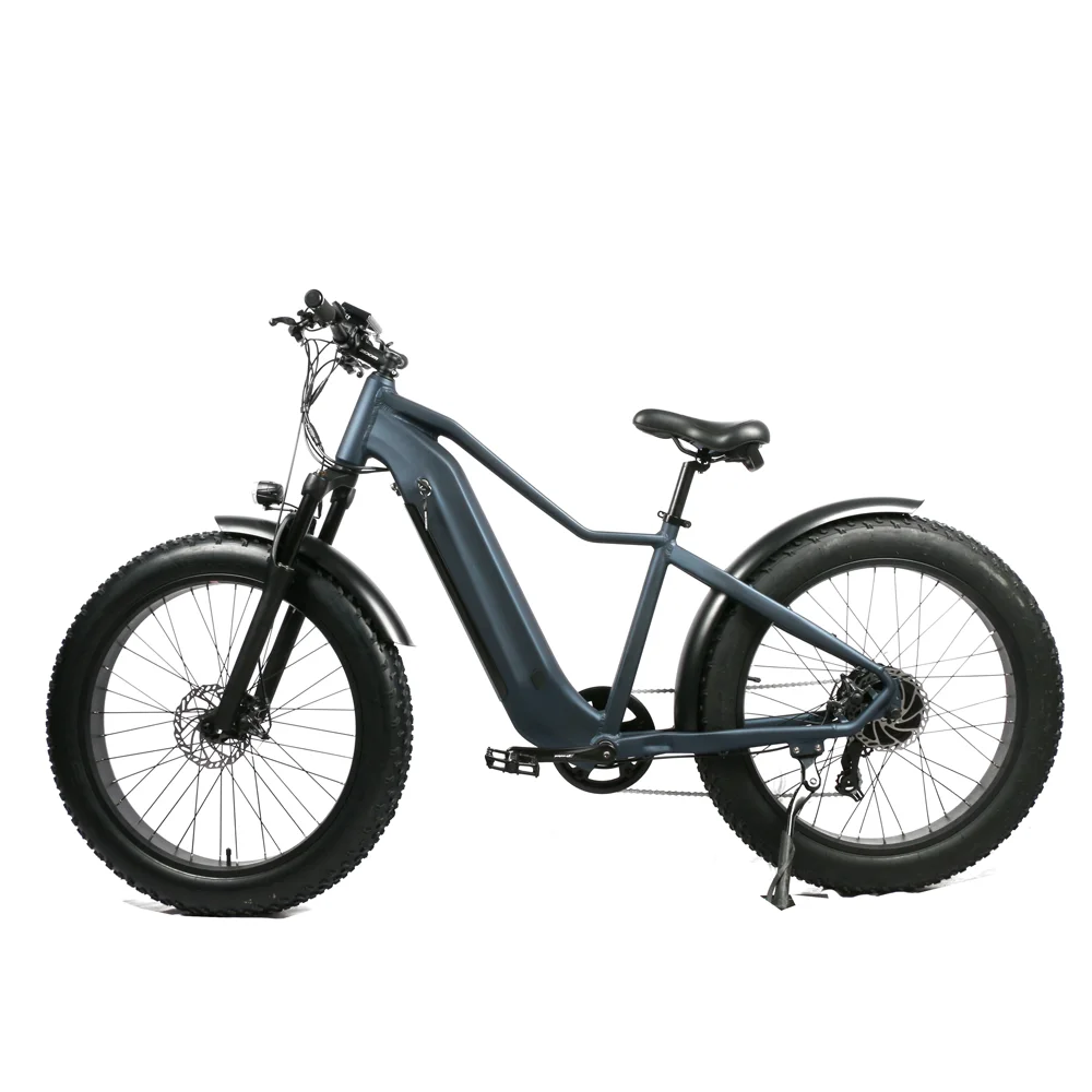 1000w 750w Fat Tyre Ebike Integrated Lithium Battery Electric Bicycle Conversion Kit 48v 52v Aluminum Frame Bike Man Use