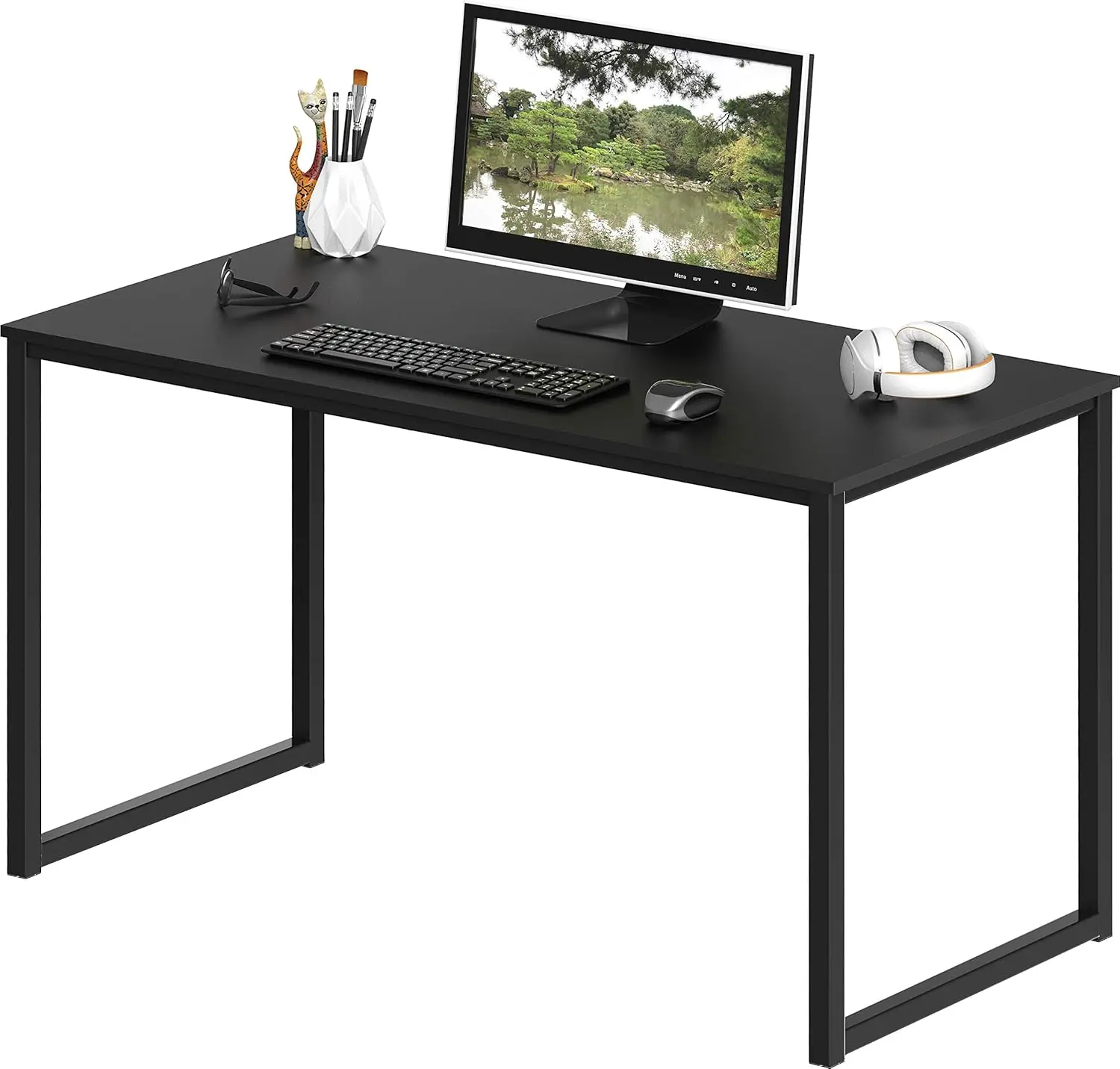 

40-Inch Black Home Office Computer Desk