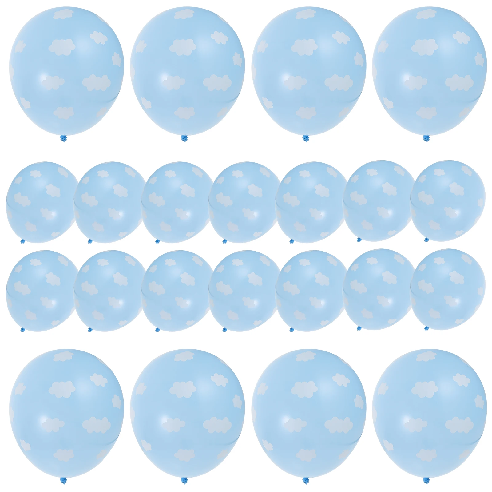 

100 Pcs Latex Balloons Decorative Kit for Baby Shower Graduation Wedding Party Balloon Accessories