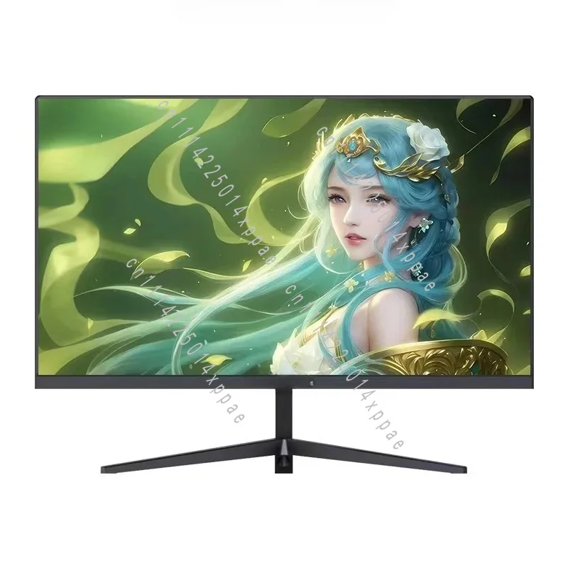 For Gaming Monitoring 24 Inch Curved Gaming Monitor, 2K QHD 144Hz Refresh Rate IPS Screen, Ultra‑Slim Desktop Computer Display