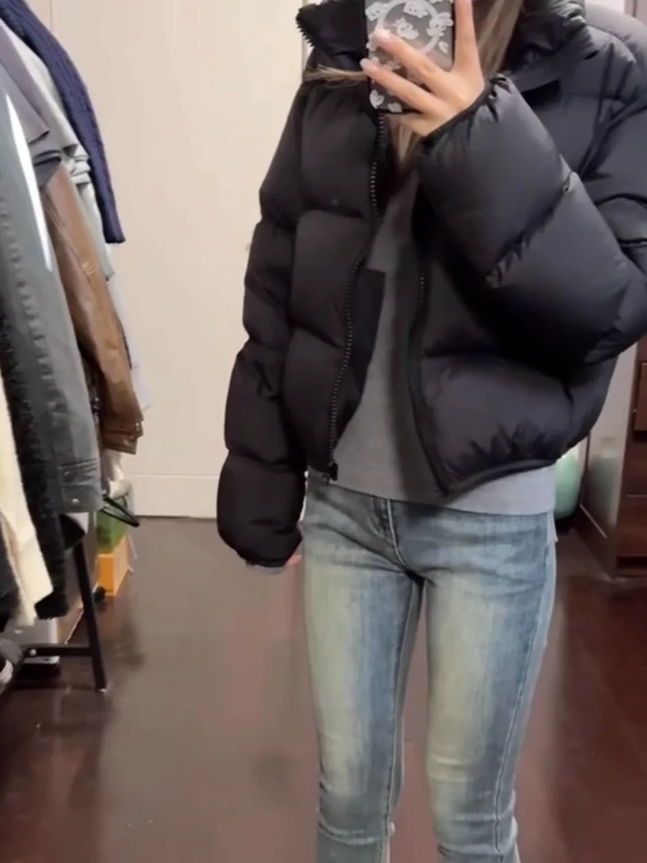 Damska kurtka vintage z bawełny, casualowa, modna, w stylu koreańskim, idealna na wiosnę i jesień, elegancka, do pracy.