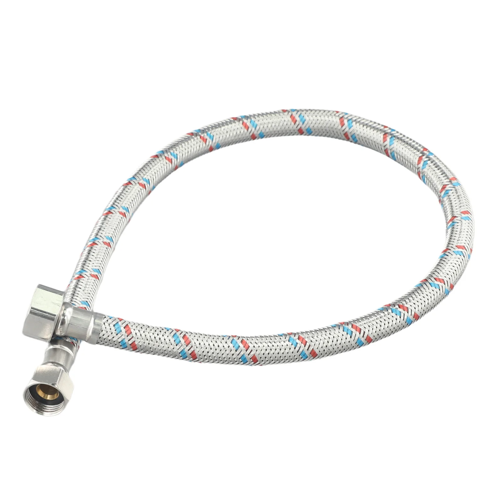 

Bathroom Plumbing Flexible Sanitary Hose Easy To Install 304 Stainless Steel Corrosion-resistant For Showerheads