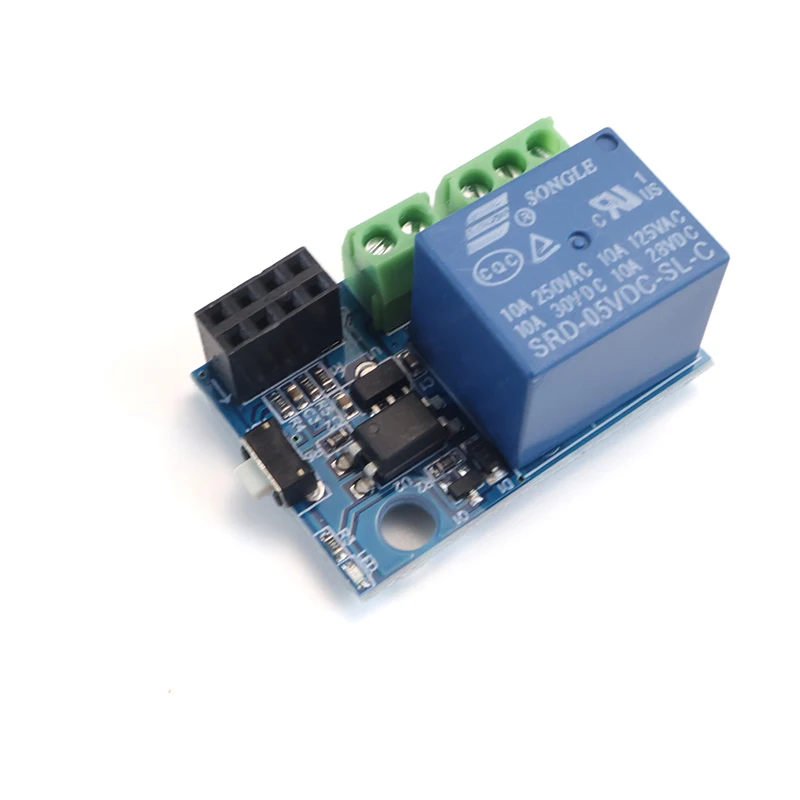 ESP-01S Modulo Relè WiFi 5V 10A Smart Home Switch Telecomando con App Telefono per Arduino Fai da Te IoT Project