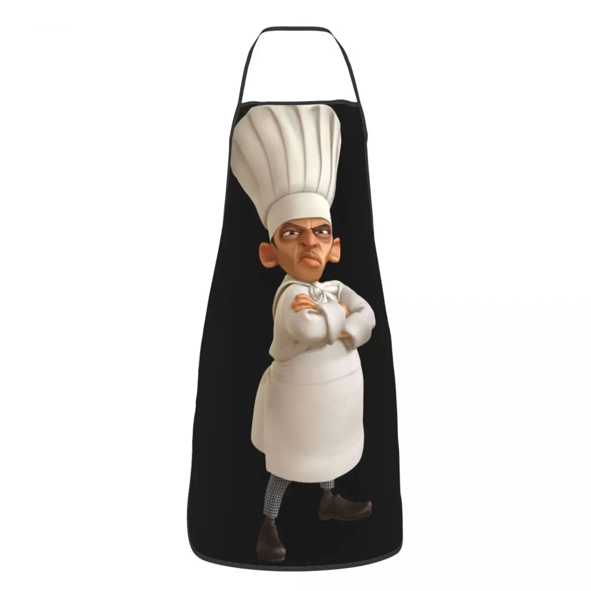 Custom Bib Skinner Ratatouille Apron Men Women Unisex Adult Chef Cooking Kitchen Cartoon Tablier Cuisine Gardening