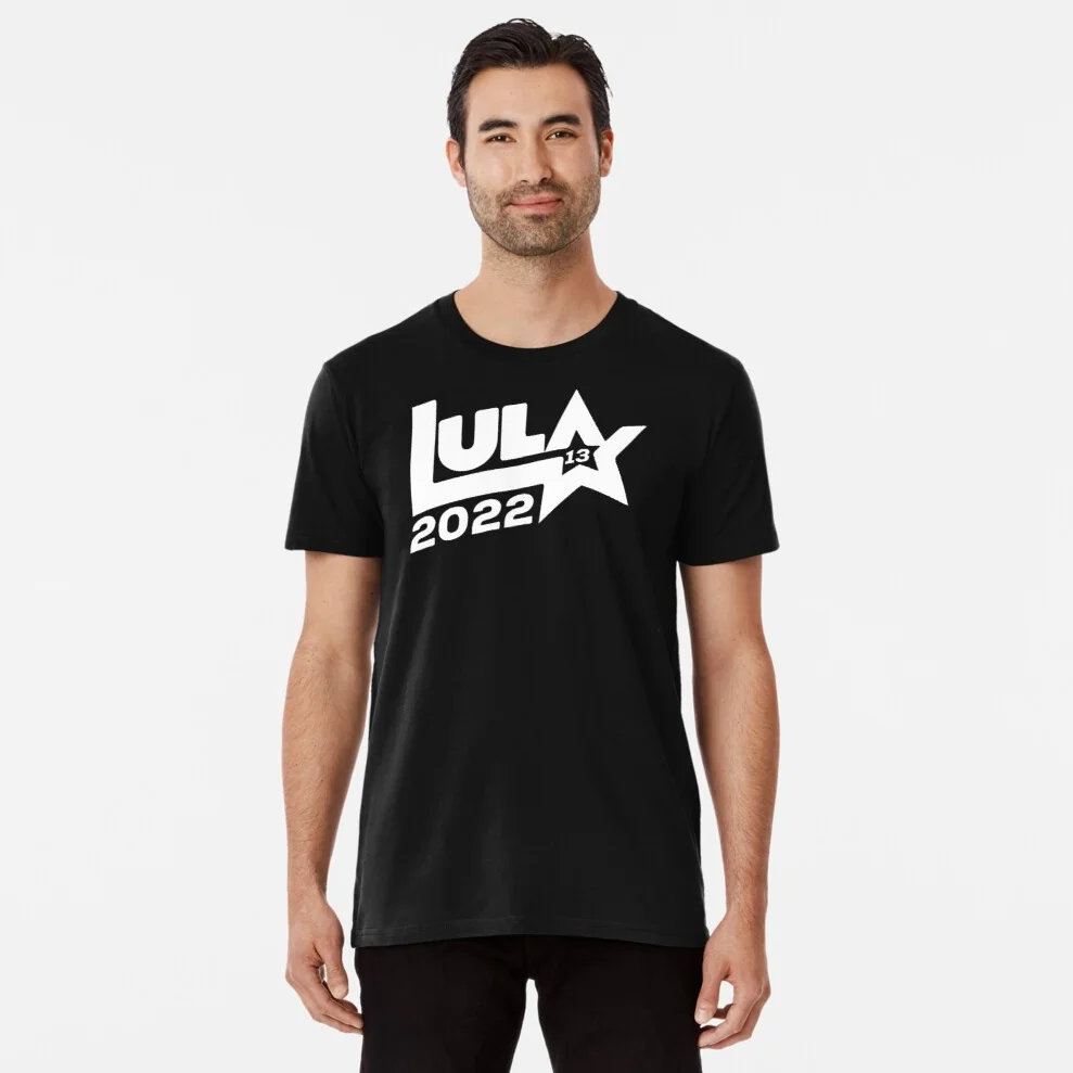 Lula for 2022 Brazilian Presidential Election T-Shirt Short Sleeve Casual 100% Cotton O-Neck Summer Mens T-shirt Size S-3XL