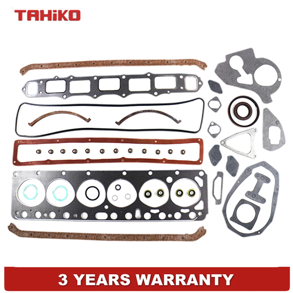 

VRS CYLINDER FULL HEAD OVERHAUL ENGINE GASKET Set Kit Fit for Toyota Landcruiser 4.0L 3F 6CYL 12V OHV