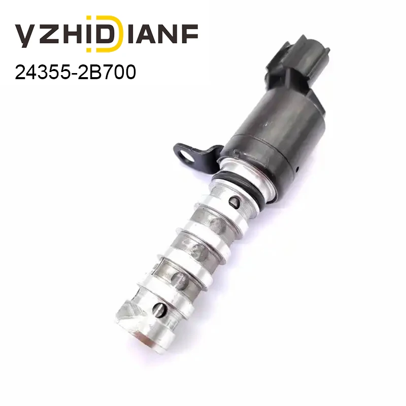 Variable Timing Solenoid VVT Oil Control Valve 24355-2B700 24355-2B710 For Hyundai Accent Veloster Kia Engine Parts