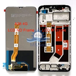 Original 6.56'' For Oppo A38 4G CPH2579 LCD Display Screen+Touch Panel Digitizer For Oppo A18 4G CPH2591 Display Frame