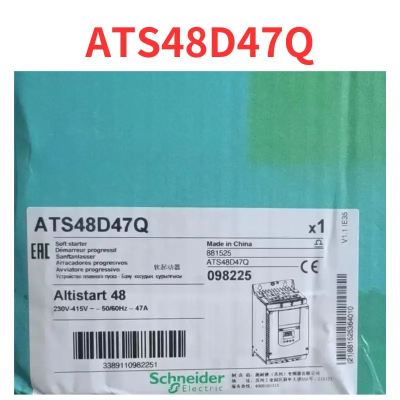 Brand  new    ATS48D47Q   soft starter    Fast Shipping