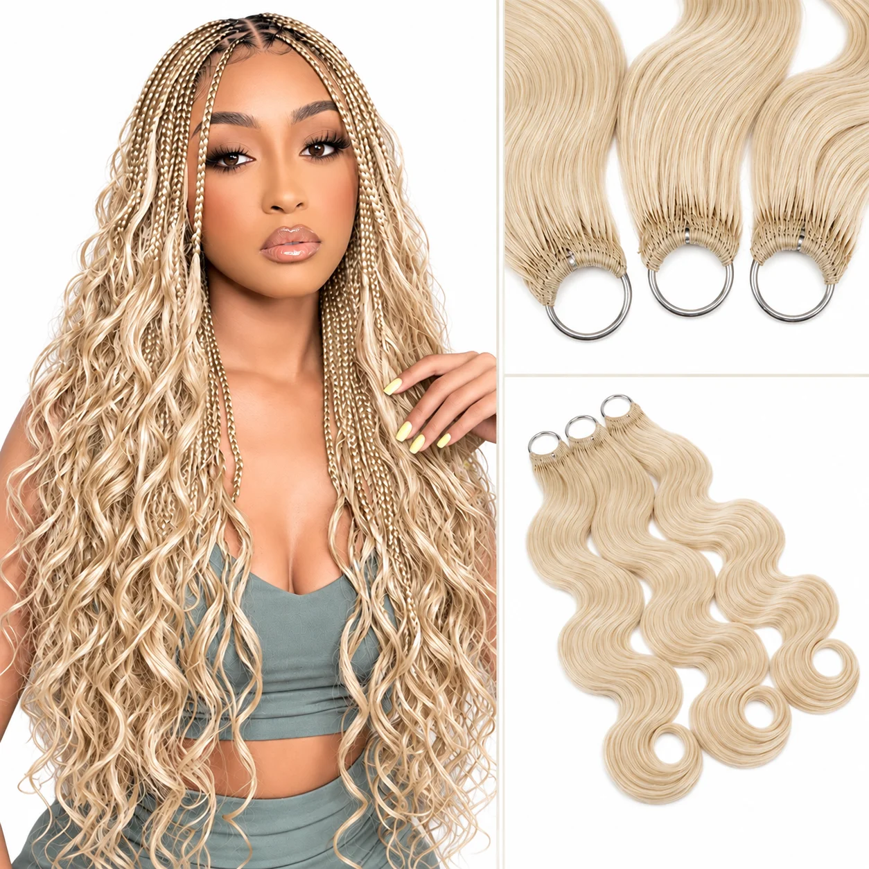 Human Hair Wigs - Extensiones de Cabello Humano Virgen Remy
