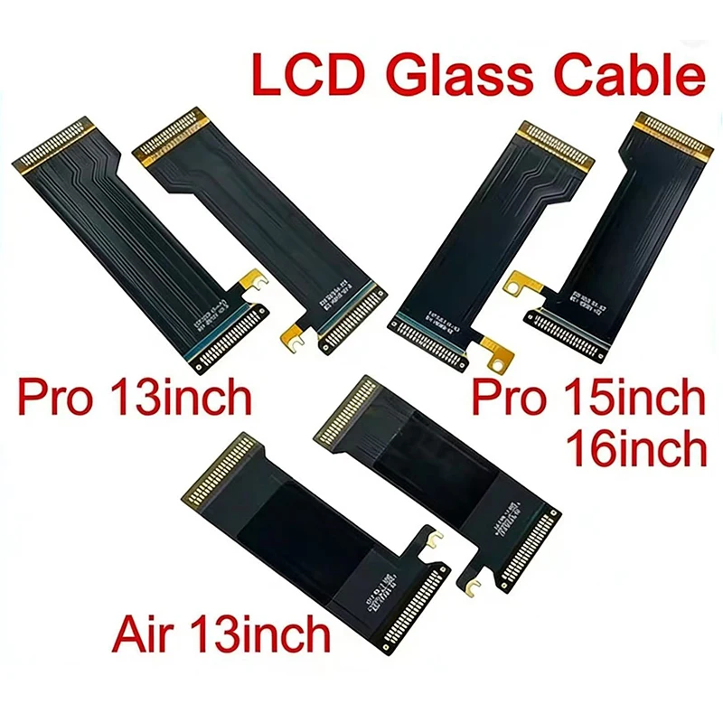 

Новый комплект стеклянных кабелей A1707 A1706 A1708 A2159 A2141 A2251 A2289 A2338 A2179 A1932 A2337 для гибкого шлейфа LCD-экрана MacBook Pro Air