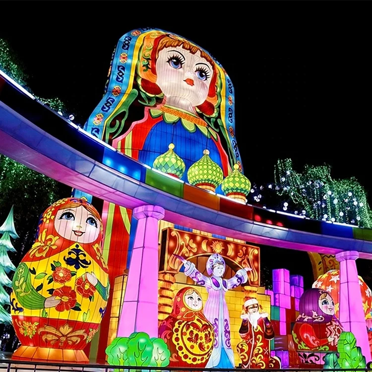 Fesitval Decoración navideña Linterna Festival Linterna Árbol