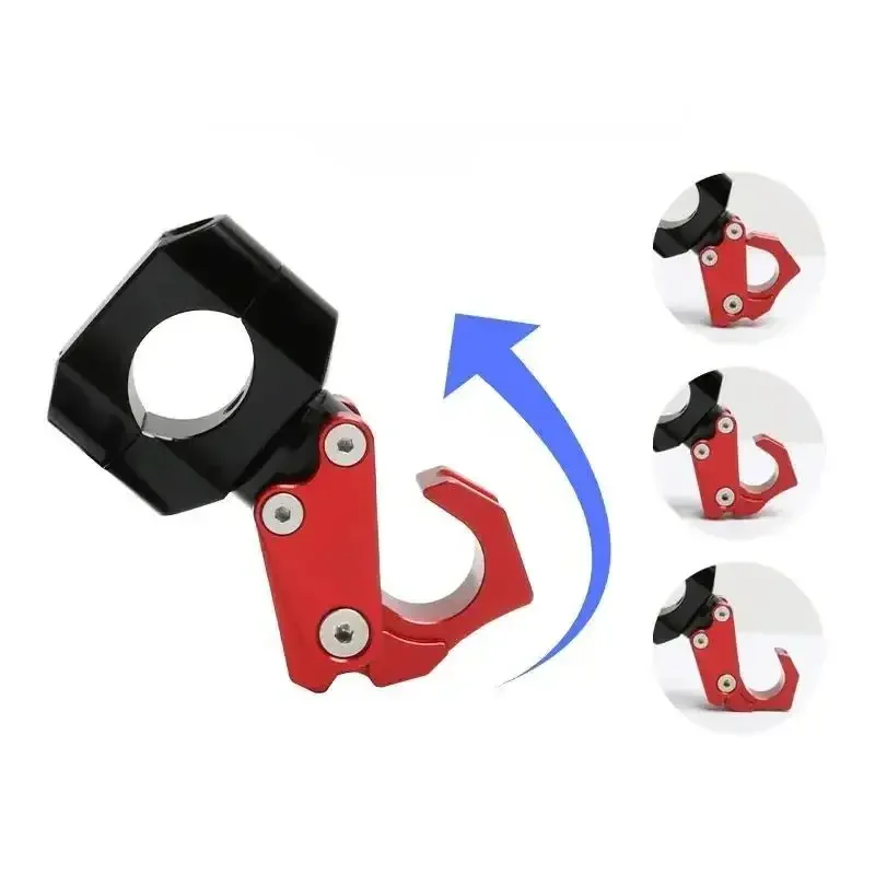 For YAMAHA MT-03 MT-07 MT-09 XS900R Motorcycle Handlebar Helmet Storage Hook CNC Aluminum Alloy Modification Accessories