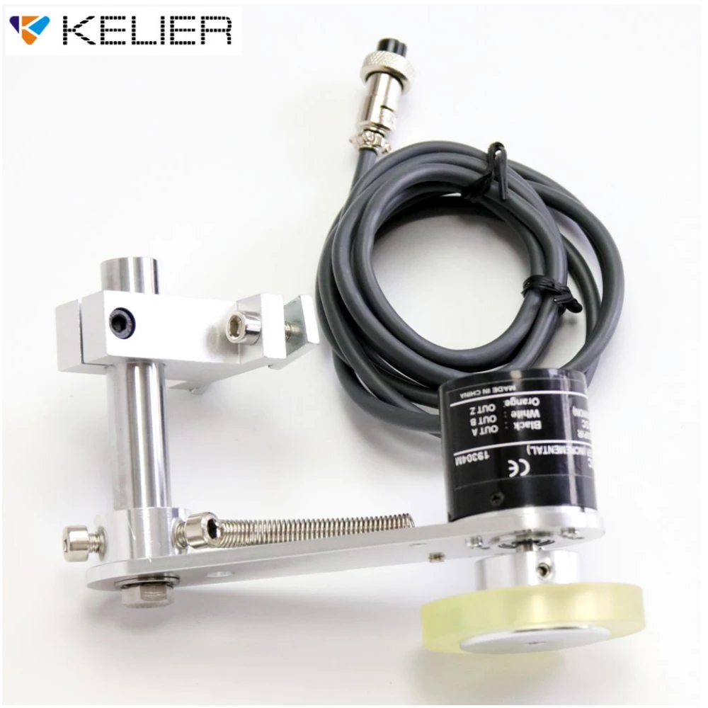 keleir 2000 pr 38mm out diameter shaft 8mm type incremental rotary encoder replacement of E6C2 EB50 S5208 encoder