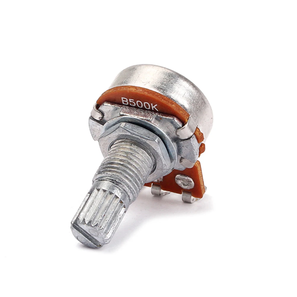 

Potentiometer B500K Solder Lugs Guitar Volume Corner Audio-potentiometers Linear