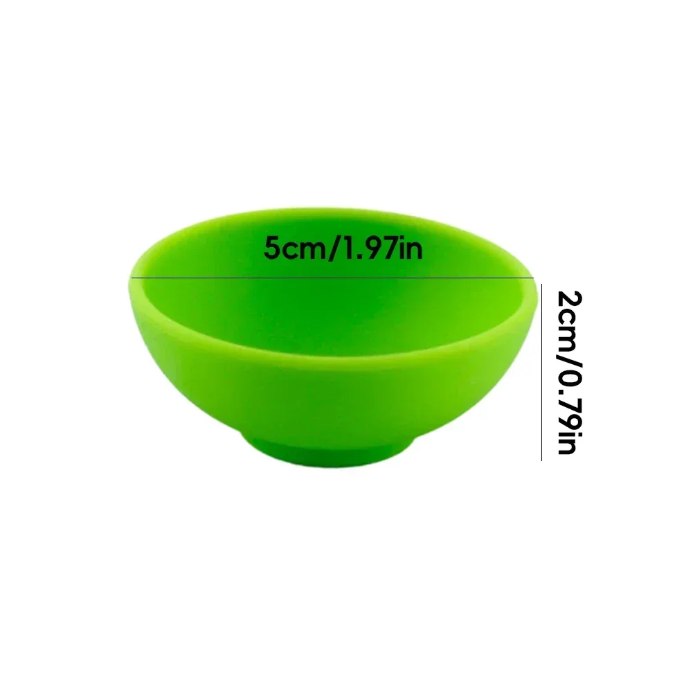 Household Silicone Container Bowl 50mm Multi-Color Tobacco Herb Smoking Accessories Kitchen Tableware Home Smoke Storage Box