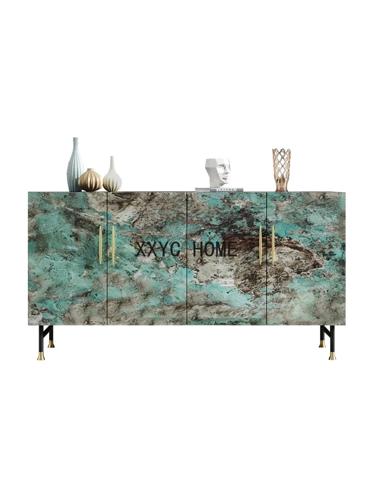 

Entrance Cabinet Small Apartment Living Room Painted Storage Cabinet Italian Minimalist Storage Sideboard Cabinet