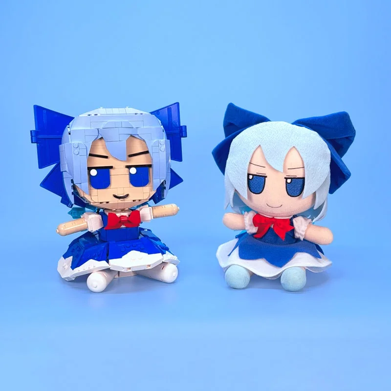 ตัวต่อ MOC Cirno Fumo Touhou 1132 ชิ้น แบบจำลองสถาปัตยกรรม ของขวัญคริสต์มาส ไอเดีย DIY ของเล่นเสริมพัฒนาการ