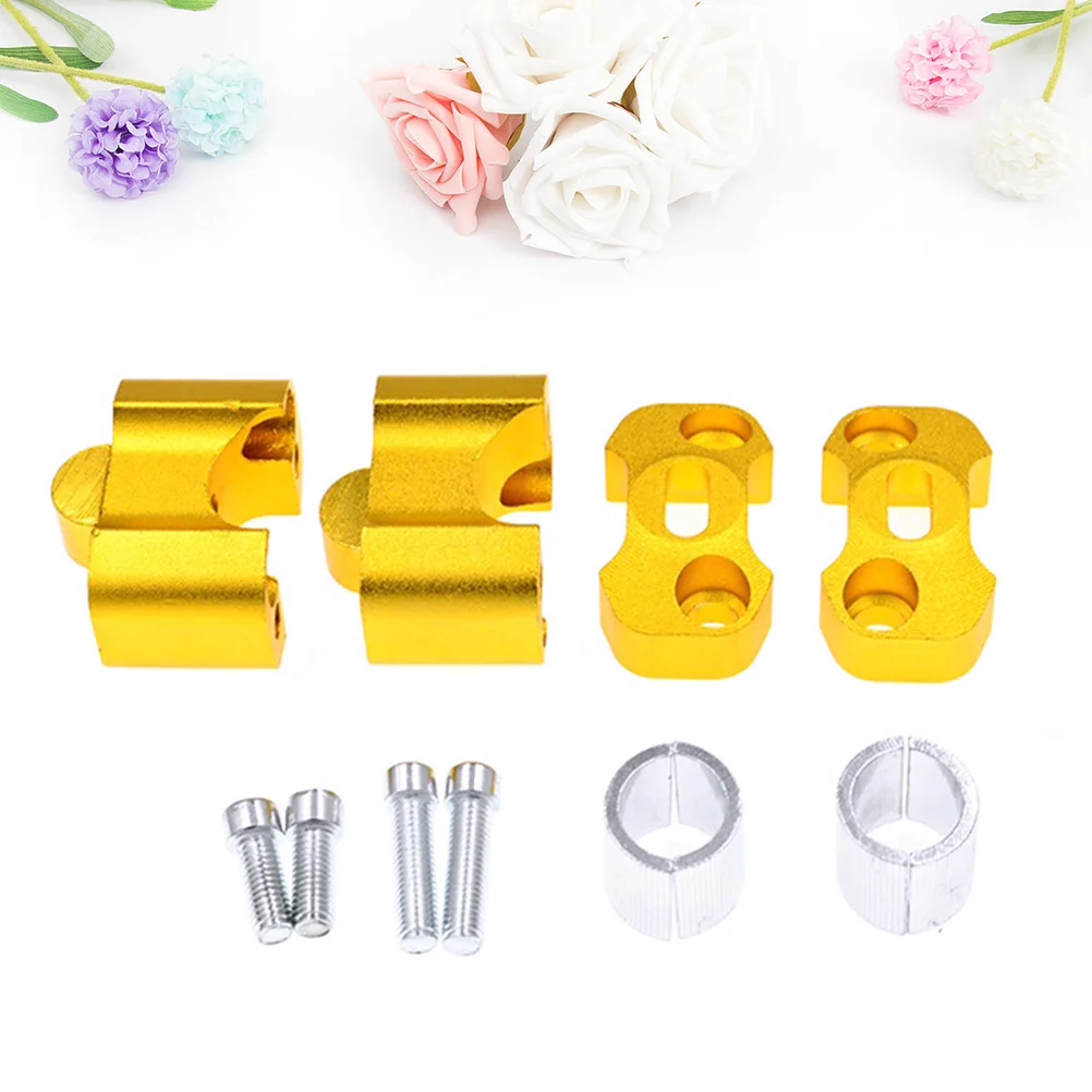 

1Pcs 28Mm Professional Aluminum Motorcycle Handlebar Riser Adjustable Fat Bar Clamp for Dirt Bike Atv Handlebar Riser