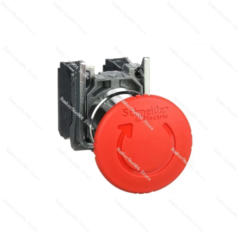 Suitable for red 40 emergency stop, turn off the nose 22 trigger, lock and rotate to release XB4BS8445 = ZB4BS844 + ZB4BZ105