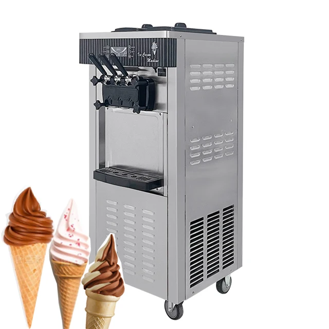 

20-28 L 828 Professional Manufacture Upright Softy Ice Cream Maker Machine Commerical Soft Serve Maquina De Helado Sof